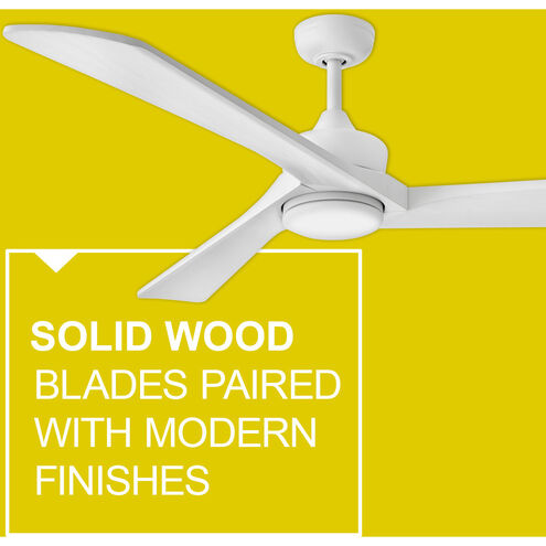 Sculpt 60 inch Matte White Fan