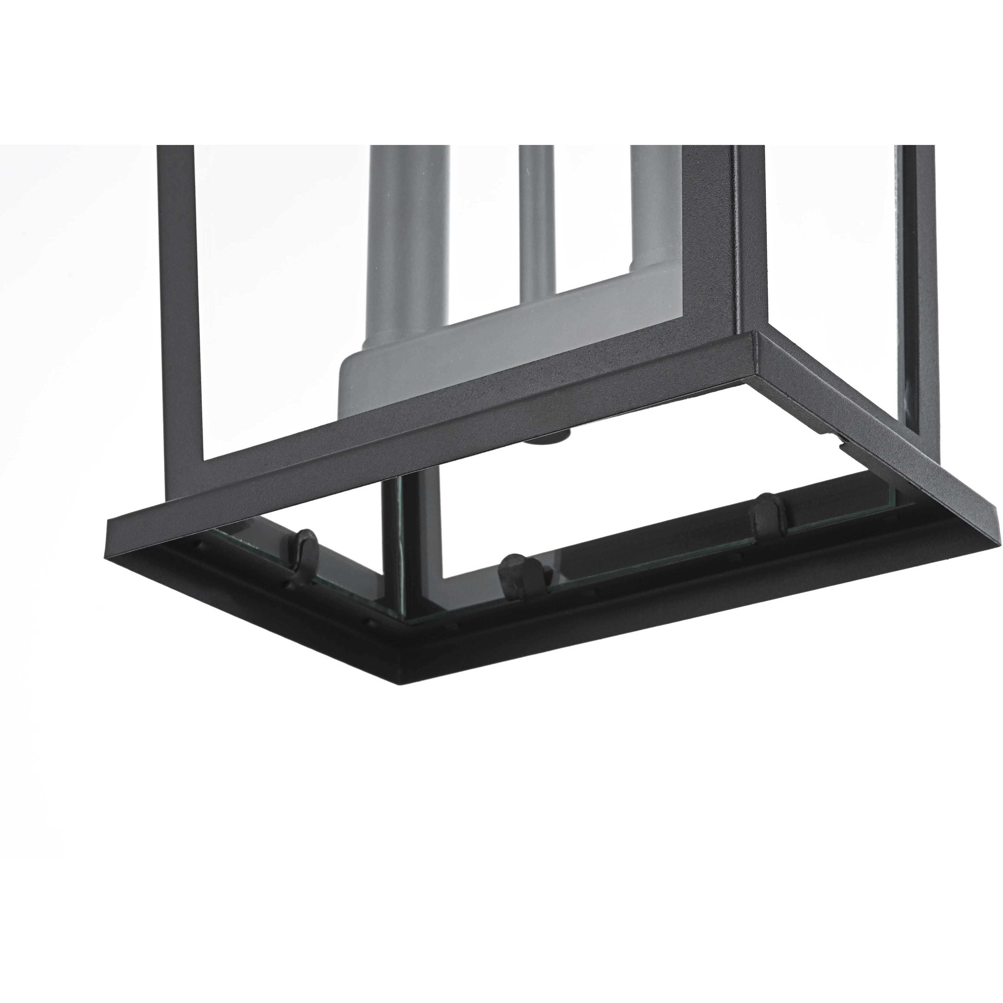 Berks 2 Light 6 inch Black Outdoor Pendant