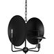 Satellite 4 Light 23 inch Matte Black Pendant Ceiling Light