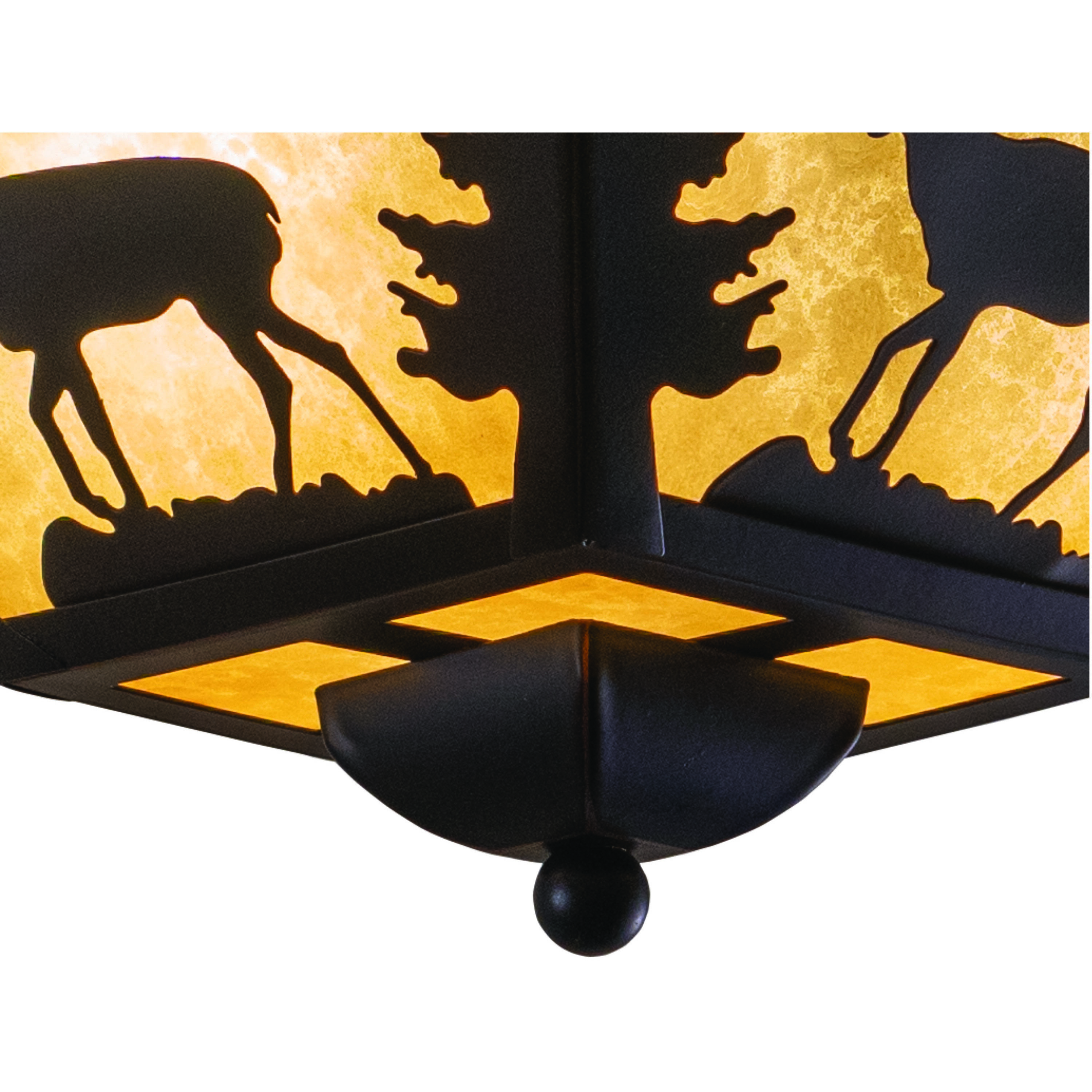 Bryce LED 14 inch Burnished Bronze Flush Mount Ceiling Light