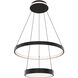 Drop 1 Light 20.75 inch Black Pendant Ceiling Light