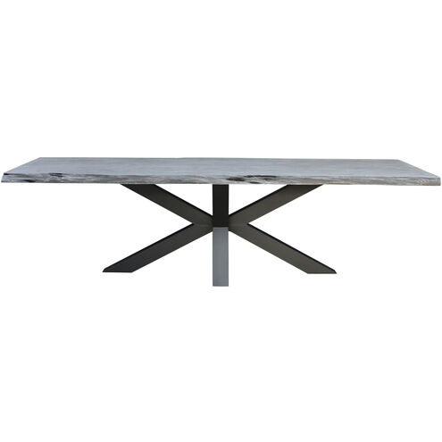 Edge 98 X 40 inch Grey Dining Table, Large