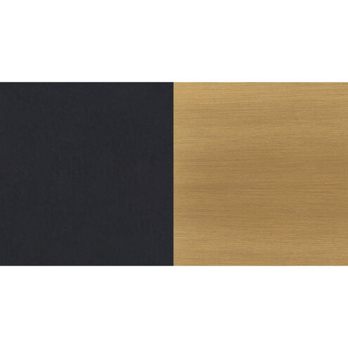 Harken 3 Light 23 inch Black/Gold Chandelier Ceiling Light