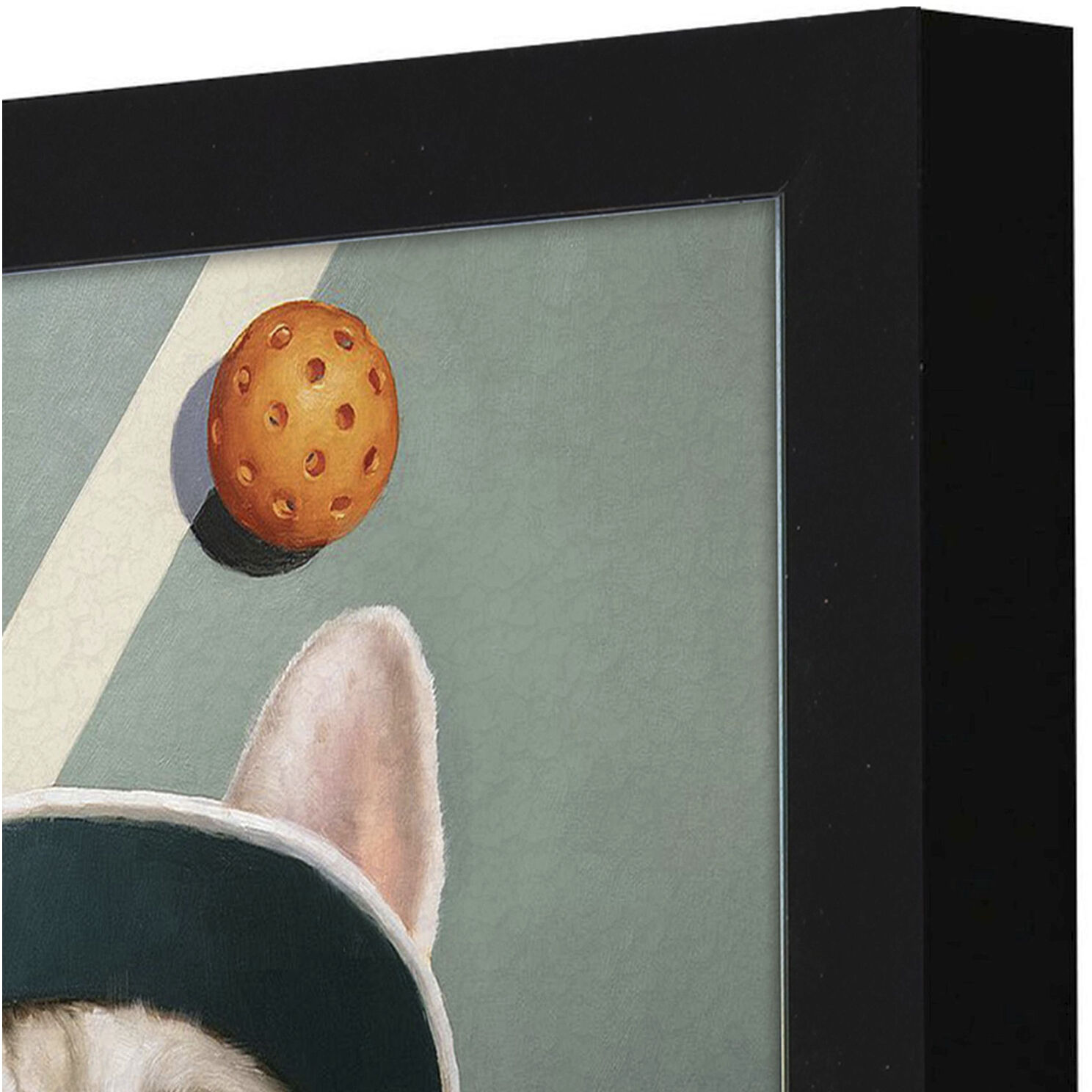 Varsity Pickle 11 X 11 inch Non-Glass Framed Art, Propac