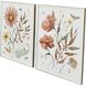 Full Bloom Rust and Brown and Yellow Framed Art