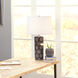 Neva 29 inch 150.00 watt Blue and Table Lamp Portable Light