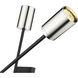 Calumet 4 Light 4.5 inch Matte Black and Polished Nickel Wall Sconce Wall Light