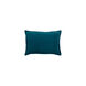 Cotton Velvet 19 X 19 inch Deep Teal Pillow Kit in 13 x 19, Lumbar