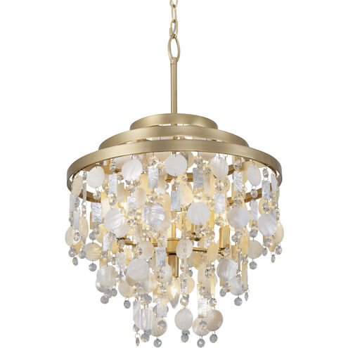 Kalani 5 Light 20 inch French Gold Chandelier Ceiling Light