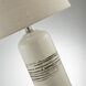 Noelle 24.25 inch 100.00 watt White Table Lamp Portable Light