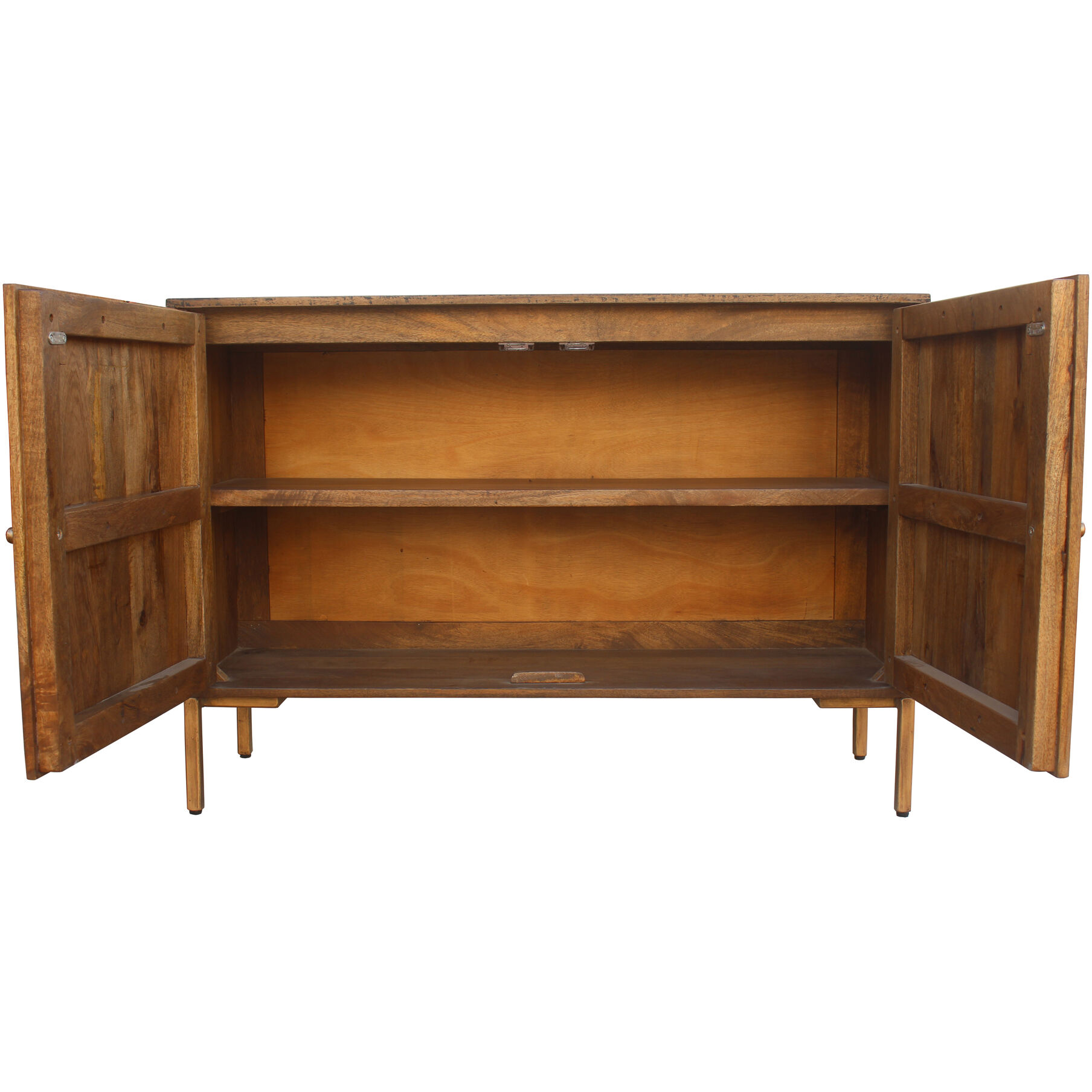 Artists 48 X 16 inch Black Sideboard