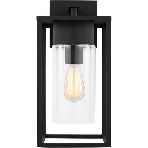 Vado 1 Light 17.13 inch Black Outdoor Wall Lantern
