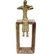 Musician Gold and Natural Figurine