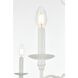 Rohan 6 Light 30 inch White Chandelier Ceiling Light