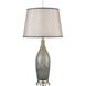 Henley 36 inch 150 watt Gray Table Lamp Portable Light