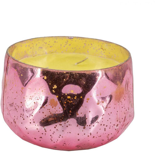 Geometric 5.3 X 3.5 inch Candle in Rose Gold