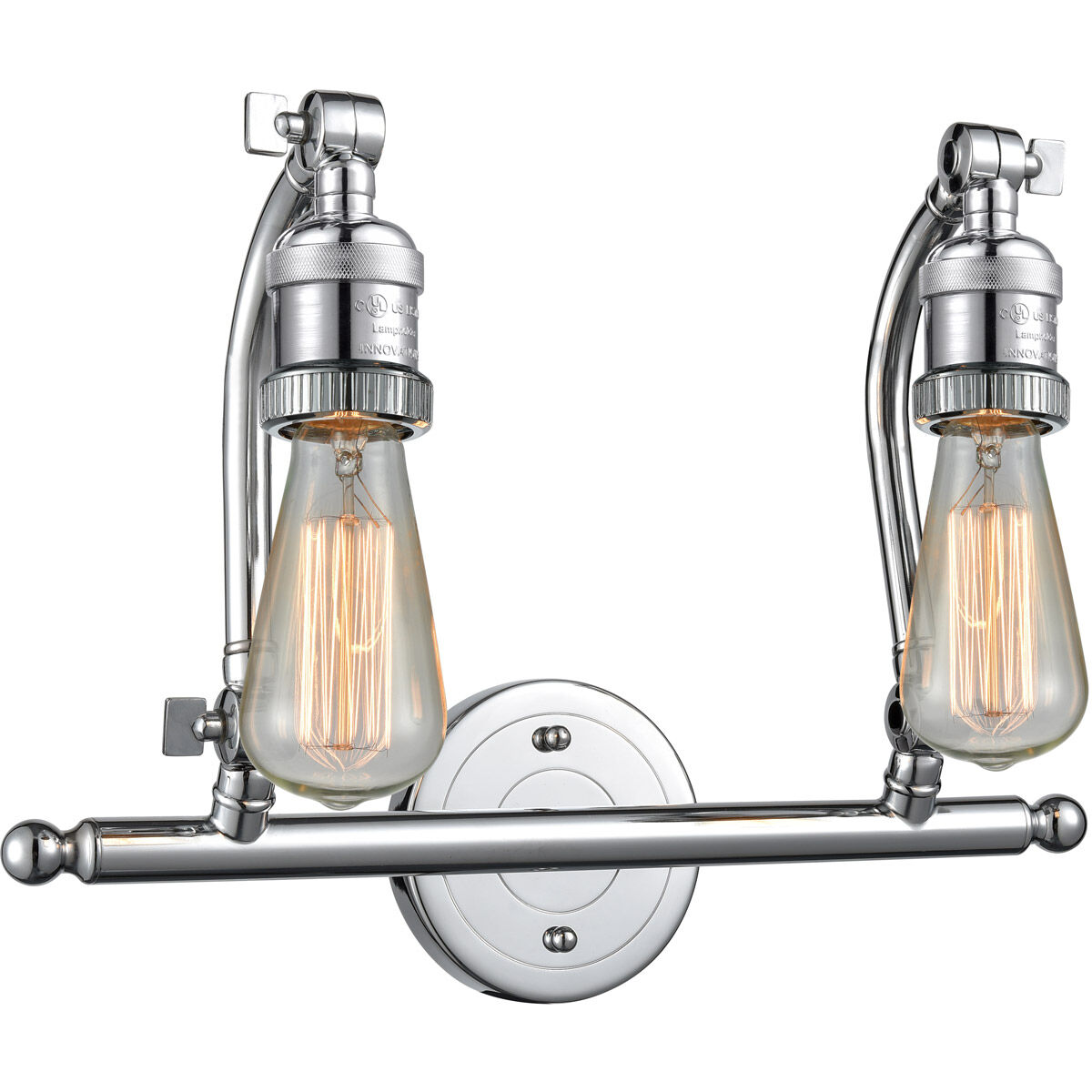 Franklin Restoration Addison LED 18 inch Polished Chrome Bath Vanity Light Wall Light, Franklin Restoration