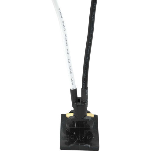 Alpha Trak 120 Black Track Power Feed Ceiling Light