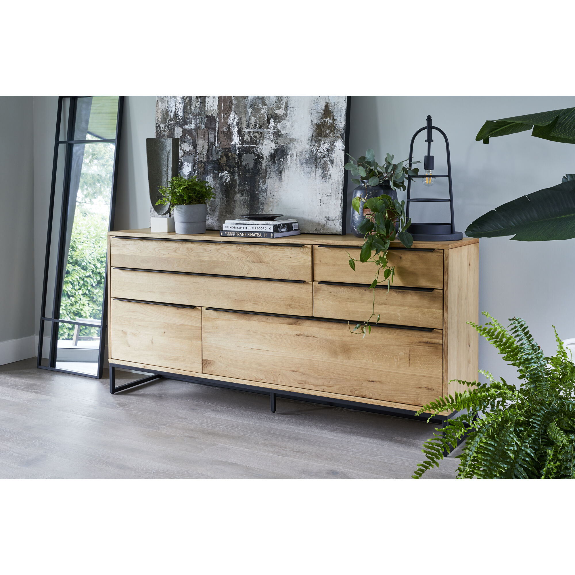 Nevada 73 X 16 inch Brown Sideboard