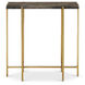 Flying Gold 23.25 X 22 inch Natural and Gold Side Table