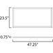 Sky - 5CCT LED 23.5 inch White Flush Mount Ceiling Light