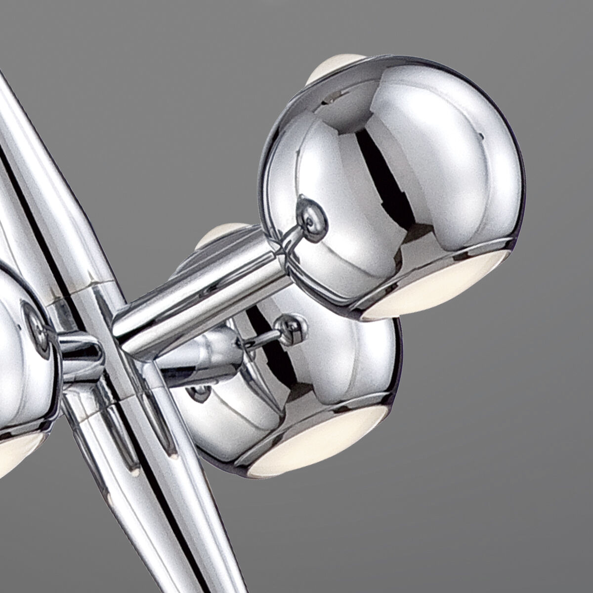 Pearla LED 40 inch Chrome Chandelier Ceiling Light