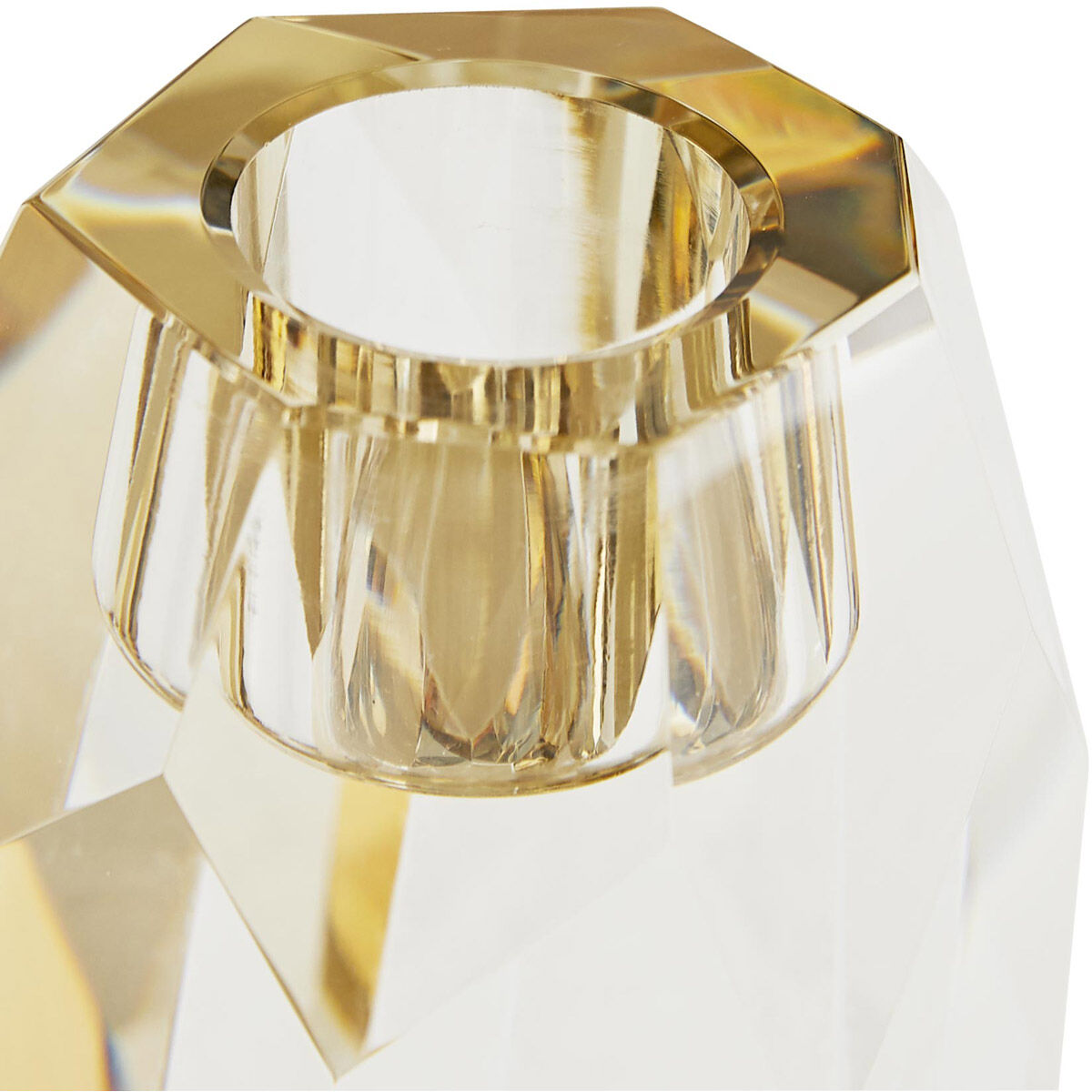 Violet 8 X 5 inch Candleholders, Set of 3