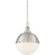 Lilly 2 Light 13 inch Satin Nickel Pendant Ceiling Light, Essentials