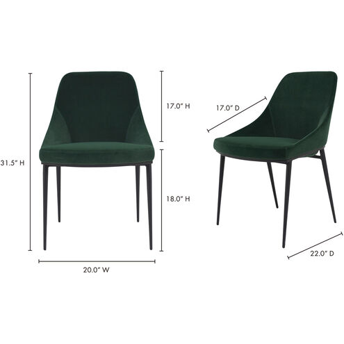Sedona Green Dining Chair, Set of 2