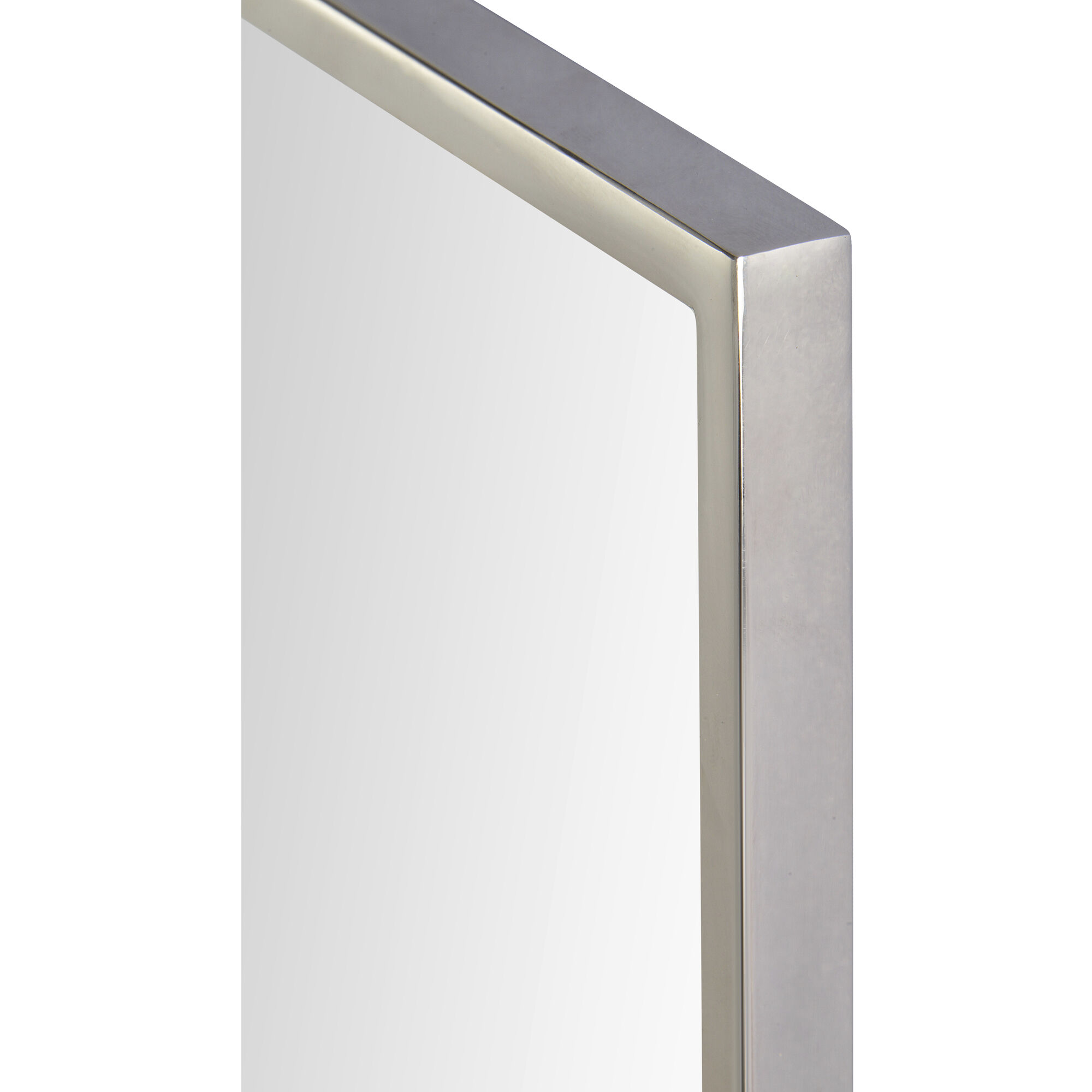 Carmelle 40 X 30 inch Grey Wall Mirror