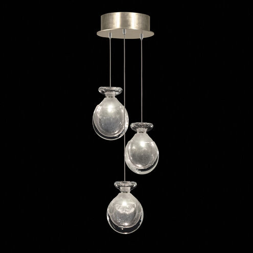 Essence 3 Light 8.5 inch Gold Pendant Ceiling Light