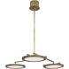 Clodagh Shuffle 3 Light 26.90 inch Chandelier