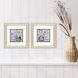 Rendition Rhapsody Gray and Black and White Framed Art, Propac