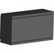 Rubix LED 5.37 inch Black Outdoor Wall Light