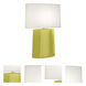 Victor 26.25 inch 100 watt Citron Table Lamp Portable Light