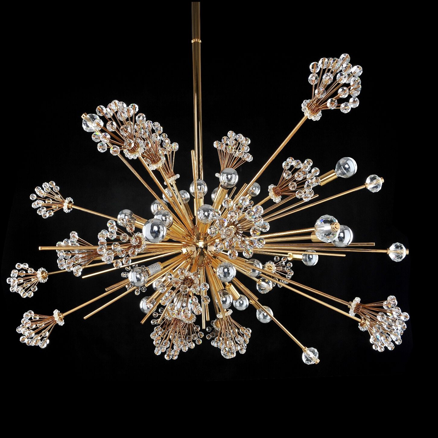 Constellation 30 Light 47 inch 18K Gold Pendant Ceiling Light