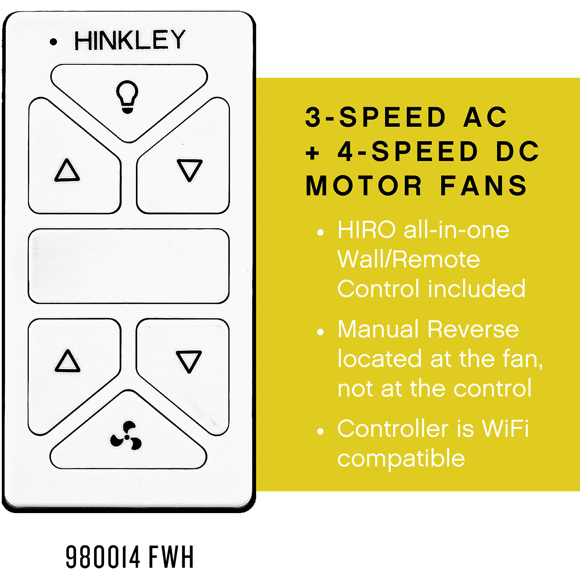 Verge 52 inch Matte White Fan