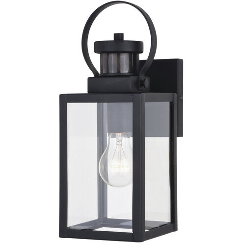 Medinah Textured Black Outdoor Motion Sensor