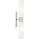 C&M by Chapman & Myers Fairfax 2 Light 4.17 inch Polished Nickel Bath Vanity Wall Light