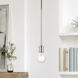 Lansdale 1 Light 5 inch Brushed Nickel Single Pendant Ceiling Light, Single