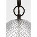 Alexa Hampton Lucinda 1 Light 8 inch Aged Iron Pendant Ceiling Light
