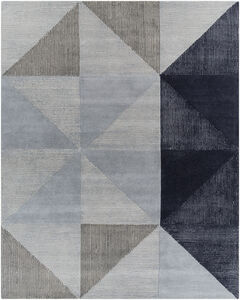 Kennedy 120 X 96 inch Ink Blue Rug in 8 x 10, Rectangle