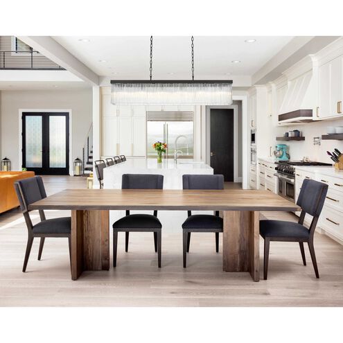 Harlow 6 Light 8 inch Black Chandelier Ceiling Light