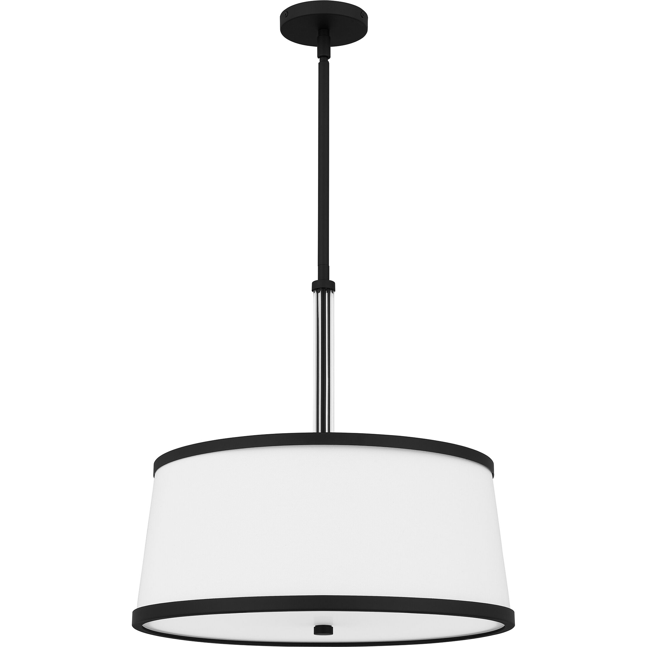 Kylen 4 Light 20.5 inch Matte Black Pendant Ceiling Light