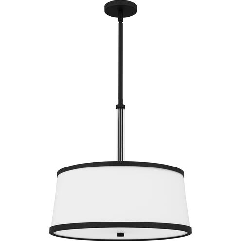 Kylen 4 Light 20.5 inch Matte Black Pendant Ceiling Light
