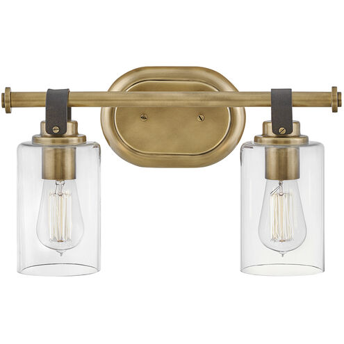 Halstead 2 Light 16.00 inch Bathroom Vanity Light