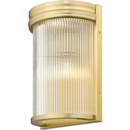 Carnaby 2 Light 8 inch Modern Gold Wall Sconce Wall Light
