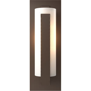 Forged Vertical Bars 1 Light 18.8 inch Coastal Bronze Outdoor Sconce