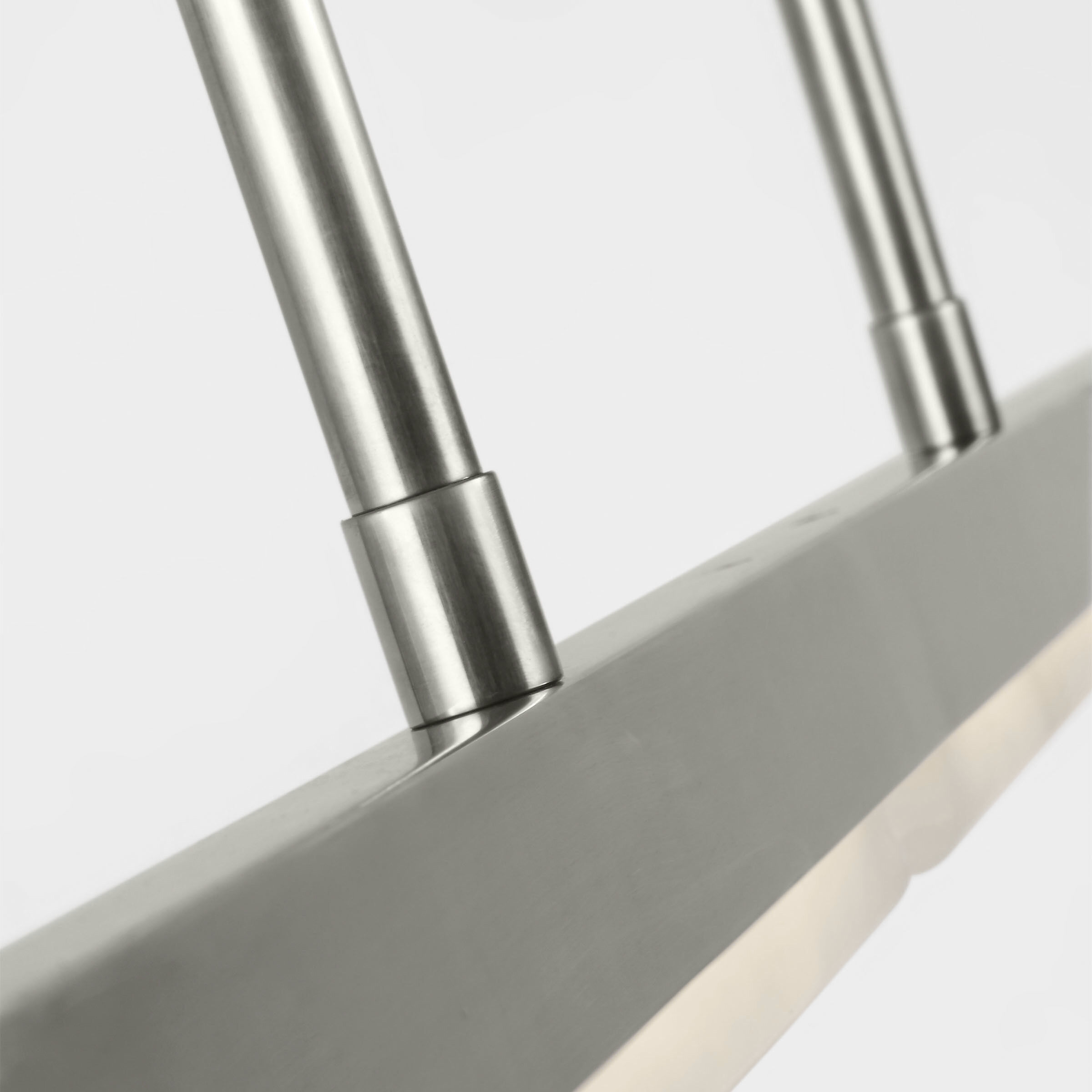 Kelly by Kelly Wearstler Linea Linear Chandelier Ceiling Light in Antique Nickel