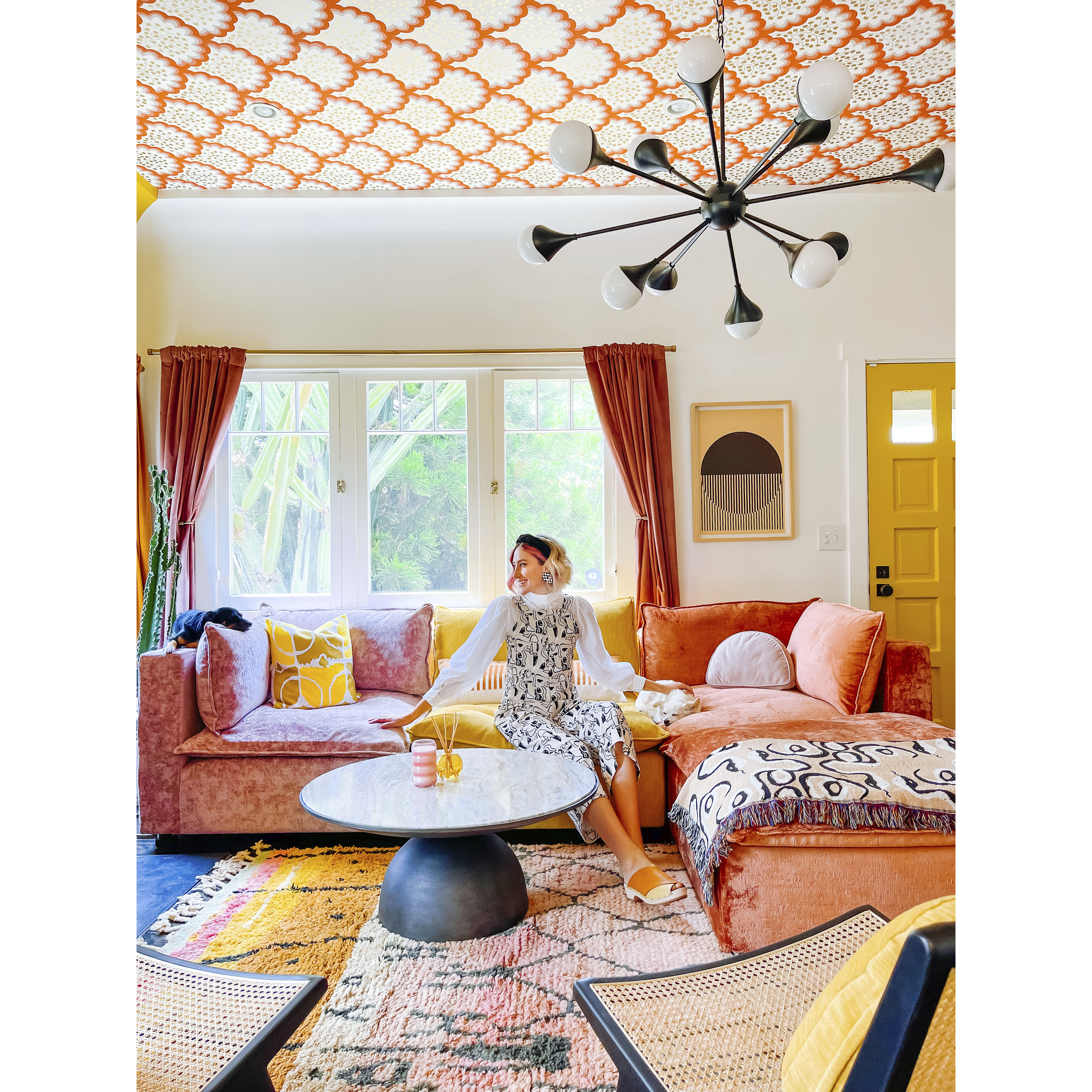 Ariana LED 49.5 inch Soft Black Chandelier Ceiling Light